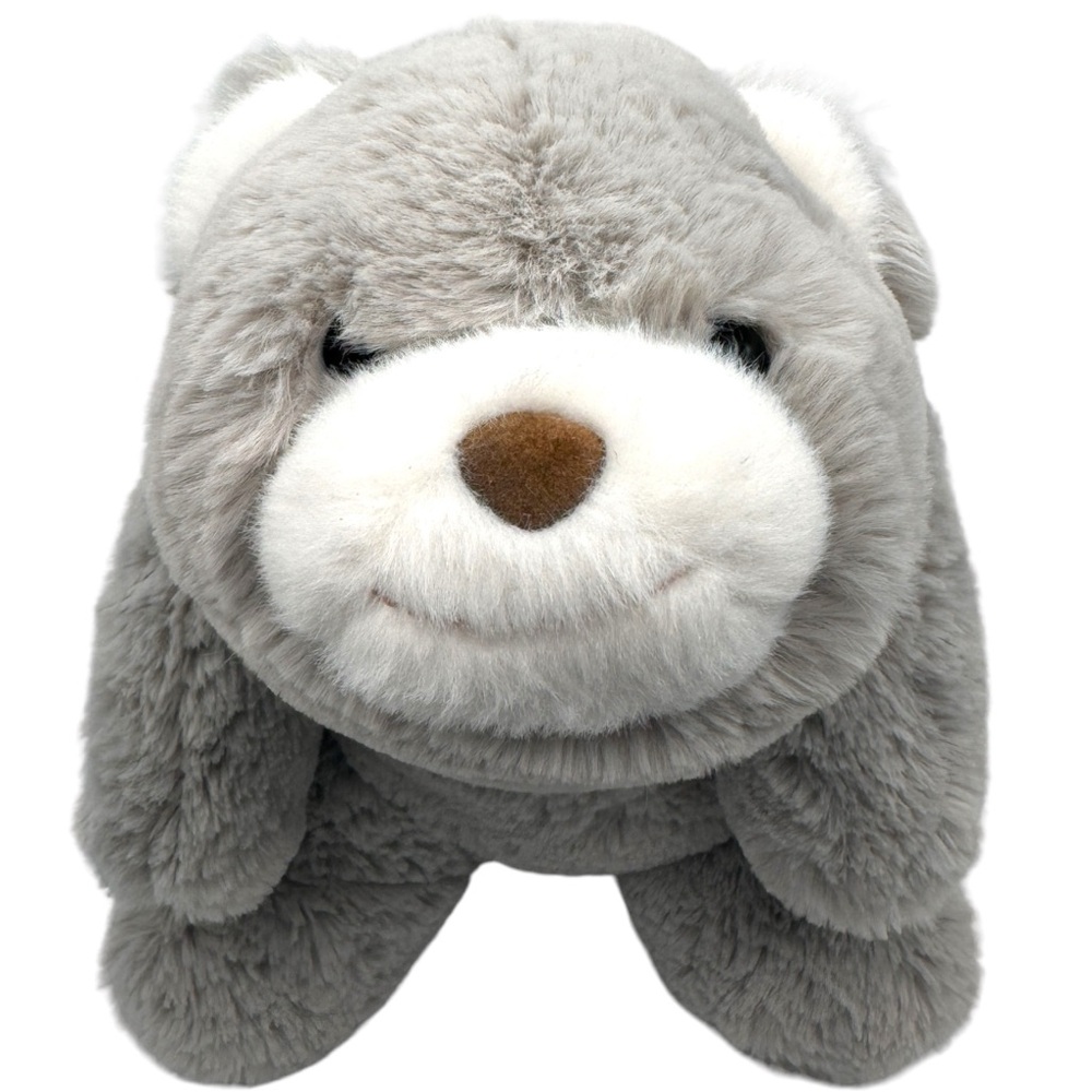 Gund Snuffles Bear Gray 10" Stuffed Plush Grey White Cris 6050359 Teddy Bear